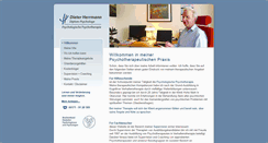 Desktop Screenshot of herrmann-psychotherapie.de